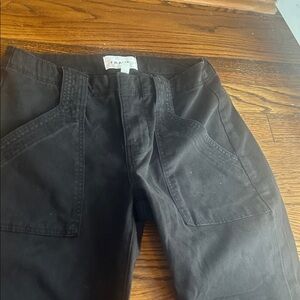 Frame Denim Women’s Dark Cargo Pants